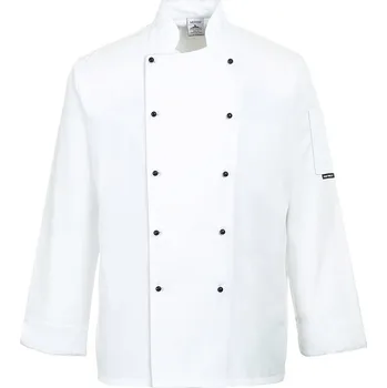 Portwest Rondon C834WHR s dlouhým rukávem bílá na knoflíky - M