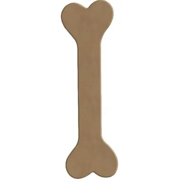 Výtvarná sada Gomille Dřevěný výřez k dekoraci Gomille, 5x17 cm - Kost