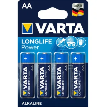 Článková baterie 20x4 Varta Longlife Power Mignon AA LR 6 VPE Innenkarton