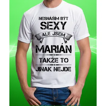 Pánské tričko tričko se jménem MARIÁN 128