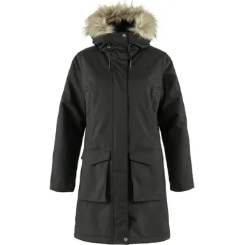 bunda zimní dámská FJÄLLRÄVEN Nuuk Lite Parka W Black - XL