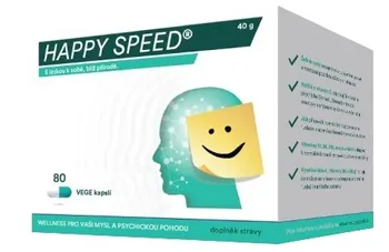 Přírodní produkt Rapeto Happy Speed 80 cps.