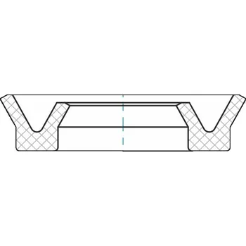 Soustava řízení Manžeta 25x35x8,4/8 AU80 - PN029275.1 Rubena