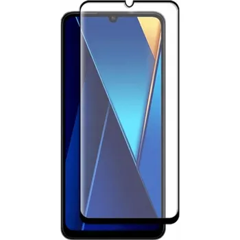 Picasee 3D ochranné tvrzené sklo s rámečkem pro Xiaomi Poco X6 - černé