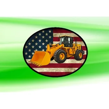 Nášivka nášivka s bagrem Caterpillar nakladač (nášivky traktory)