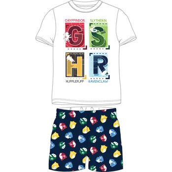 Chlapecké pyžamo Harry Poter - licence Chlapecké pyžamo - Harry Potter 5204485, bílá / tmavě modrá Barva: Bílá, Velikost: 110