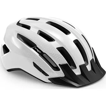 Cyklistická přilba Přilba MET Downtown - Bílá Velikost: 52/58 cm (S/M)
