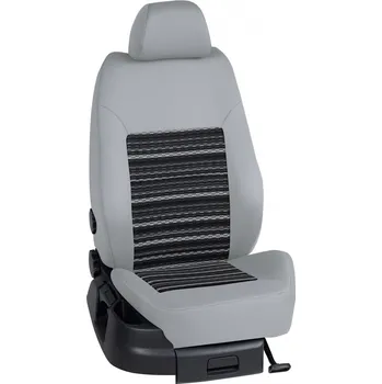 Potah sedadla Autopotahy Citröen JUMPER / od r.2002-> , 9 míst, STANDARD > OR 0358 (OR 0358 / Světle šedý bok)