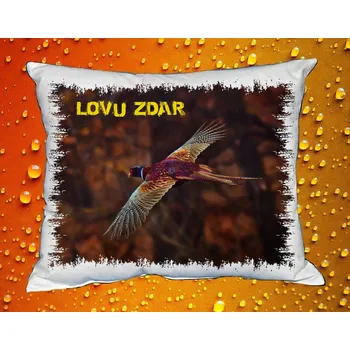 Dekorativní polštářek Polštářek pro myslivce č. 68 (MYSLIVECKÝ POLŠTÁŘ)