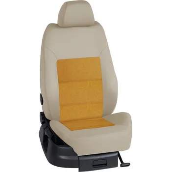 Potah sedadla Autopotahy Škoda KAROG / od r.2018->, 5 dveří, STANDARD > OR 0417 (OR 0417 / Béžový bok)