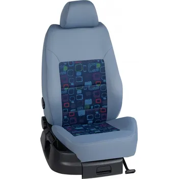 Potah sedadla Autopotahy Toyota PROACE / od r.2016->, 7 Míst, STANDARD > OR 0414 (OR 0414 / Světle modrý bok)