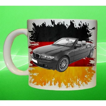 hrnek s BMW 3 318ci Cabrio 75ml (hrneček s osobním autem )