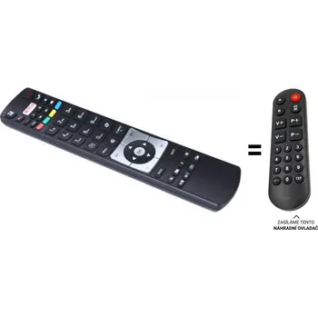 Dálkový ovladač Finlux TVF32FHC5660 náhradní dálkový ovladač pro seniory