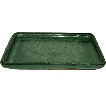 Květináč Podmiska na bonsaje zelená 2