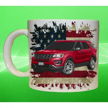 hrnek Ford Explorer 150ml (hrneček s osobním autem )