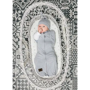 Zavinovačka Zavinovačka Sleepee Second Step Swaddle s čepičkou zdarma mintová