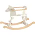 Houpací kůň Goki White Star houpací koník bílý/šedý/béžový