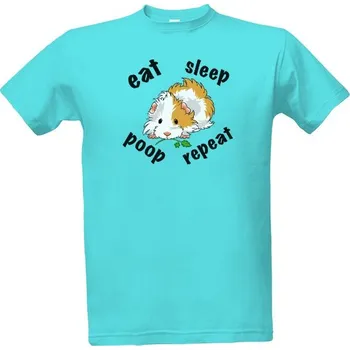 Pánská móda Tričko s potiskem Morčecí den pánské