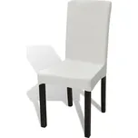 vidaXL Elastické potahy na židle 6 ks krémové