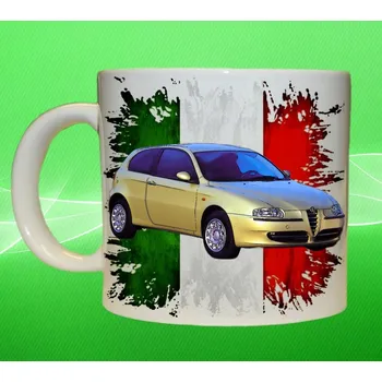 Moon River Alfa Romeo 147 hrnek obsah 75 ml (hrneček s osobním autem )