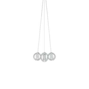 Lodes 22121 0027 Random Cloud 7 ø23, závěsné svítidlo LED 7 x 5W 2700K, čiré sklo, průměr 62cm