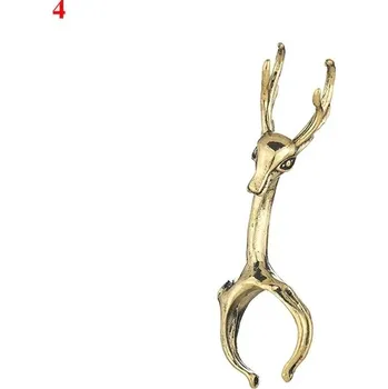 Prsten Stylový kovový prsten jako držák cigarety - 4