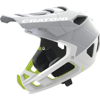 Cyklistická přilba CRATONI Integrální helma Cratoni Interceptor 2.0 White Matt - S-M (54-58cm)