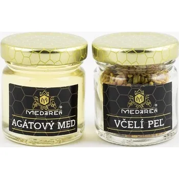MEDÁREŇ – Akátový mini med 50g + mini pyl 25g