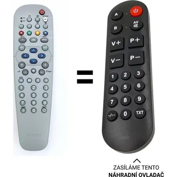 Dálkový ovladač Philips RC19042017/01 náhradní dálkový ovladač pro seniory
