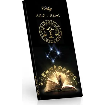 Čokoláda Selllot, s.r.o., K Hájům 34, 155 00 Praha 5 - Vyrobeno v ČR Čokoláda mléčná Zvěrokruh VÁHY 100g