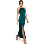 Dámské šaty K042 Tmavě zelená - Makover zelená M