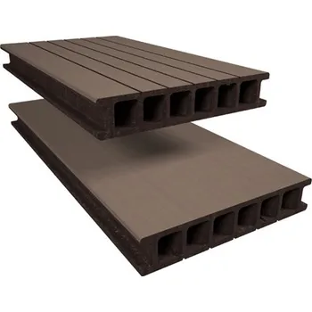 Deuceninck WPC Terasové prkno Twinson Terrace 6000 x 140 x 28 mm 522 Vlašský ořech