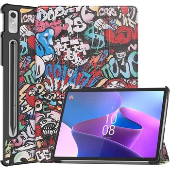 Příslušenství pro tablet Print chytré zavírací pouzdro na Lenovo Tab P11 Pro (2.Gen) - graffiti