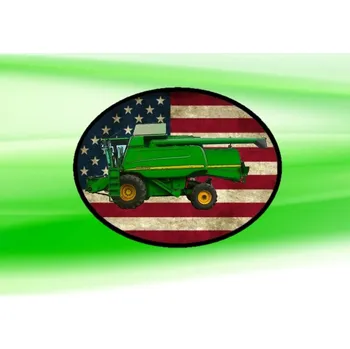 Nášivka nášivka s kombajnem John Deere 9660 (nášivky traktory)