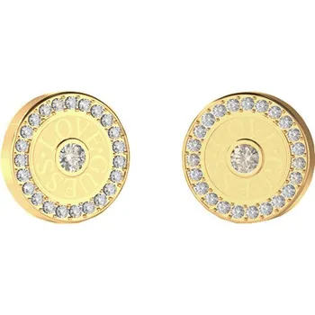 Náušnice Guess Módní pozlacené náušnice Love Guess JUBE04081JWYGT/U + 2 měsíce na vrácení zboží