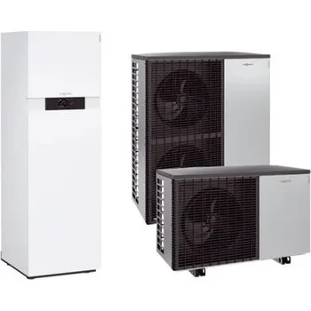 Tepelné čerpadlo VIESSMANN VITOCAL 200-S AWB-E 201.D10 tepelné čerpadlo 7,58kW, 400V, vzduch-voda, venkovní-vnitřní jednotka