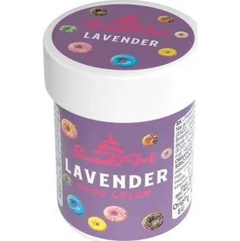 Potravinářské barvivo SweetArt gelová barva Lavender (30 g) dortis