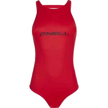 Dámské plavky Dámské Jednodílné plavky O'NEILL ESSENTIALS O'NEILL LOGO SWIMSUIT N1800007-13018 – Červená 34