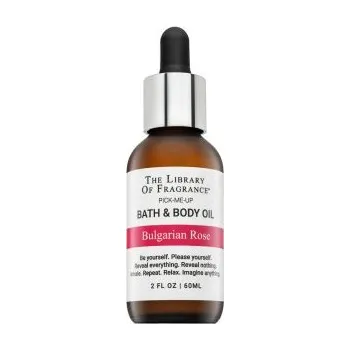 Unisex parfém The Library Of Fragrance Bulgarian Rose tělový olej unisex 60 ml