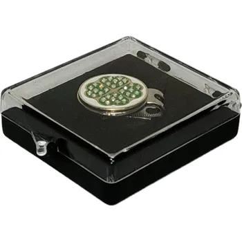 Ostatní Magnetické markovátko s klipem v krabičce - čtyřlístek B