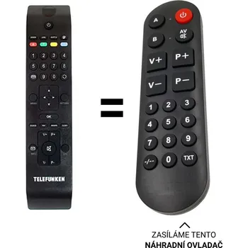 Dálkový ovladač Technika 19L-914D náhradní dálkový ovladač pro seniory.