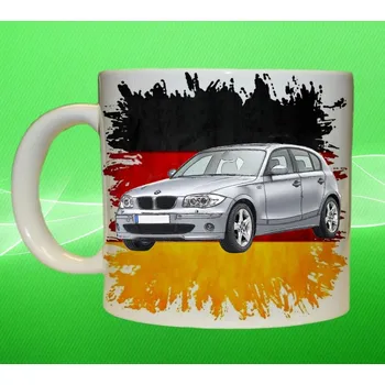 hrnek s BMW E87 150ml (hrneček s osobním autem )