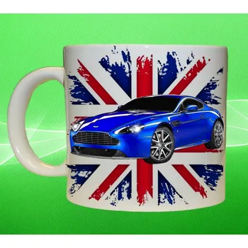 hrnek s Aston Martin Vantage 150ml (hrneček s osobním autem )