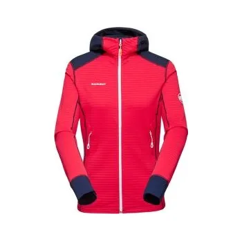 Dámská mikina Mammut Taiss Light ML Hooded Jacket Women azalea-marine růžová M