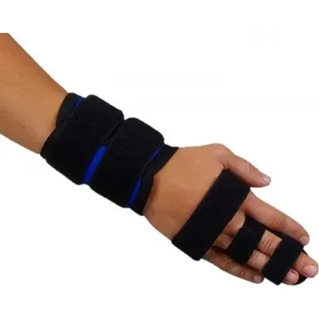 Ortika ortéza prstová s dlahou OR 10B - L—Ortéza pro fixaci prstů univerzální tvarovatelná