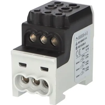 Rozvaděč HORA ETEC Blok UVB 200 L S rozdělovací černá 1003211