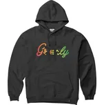 etnies Pánská mikina grizzly hoodie black