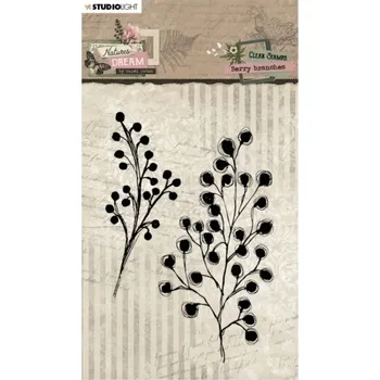 Dětské razítko Gelová razítka Nature`s Dream, 2 ks - Bobule, siluety