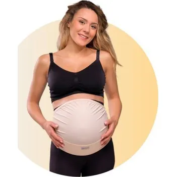 Těhotenský podpůrný pás Carriwell Těhotenský podpůrný pás přes bříško - nastavitelný - Honey Vel. S/M (EU 34 - 42)