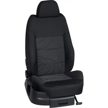 Potah sedadla Autopotahy Seat CORDOBA / od r.1998->, 5-dveří, STANDARD > OR 0183 (OR 0183 / Černý bok)
